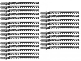 Bosch T244D Jigsaw Blades Fast Curved Wood Cutting 25 Blades £35.70